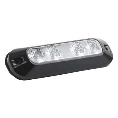 Luz Auxiliar LED / 4 LEDs Bicolor Rojo/Azul / 22 Patrones de Destello / Voltaje Universal 12-24 VCC / Interior y Exterior - Imagen 3