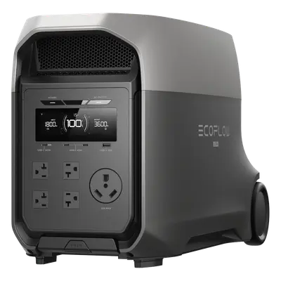Estación de Energía Portátil / 3072 Wh / Salida 3600 W (Surge 7200 W) / Batería LiFePO4 / Carga 0-80% en 89 min / UPS 10 ms / ≤25 dB - Imagen 3