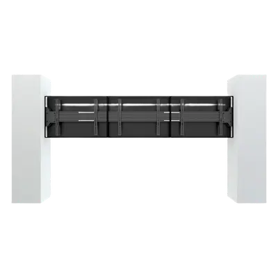 Placa de Montaje Doble para Pantallas / Montaje Pared a Pared / 8.9 x 5 x 3.7 pulgadas / Compatible Madera, Ladrillo y Hormigón - Imagen 4