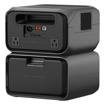 Estación de Energía Portátil / 858 Wh / Salida AC Dual 300 W (550 W Pico) / USB-C PD 100 W / Carga Solar 110 W / Wi-Fi y Bluetooth / Batería LFP - Imagen 4