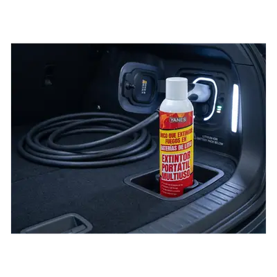 Extintor Aerosol Portátil / 250 ml / Descarga 35 s / Alcance 2 m (6.6 ft) / Clases A, K y Li / Sin Flúor ni PFAS - Imagen 5