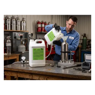 Bidón de Recarga de Agente Líquido / 6 L (1.6 gal) / Clase K / Compatible WC6L / Certificación UL EX 26669 - Imagen 2