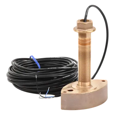 Transductor / Dual 50/200 kHz / 600 W / Thru-Hull / Cable 10 m (32.8 ft) / Bronce / 2.5 kg - Imagen 2