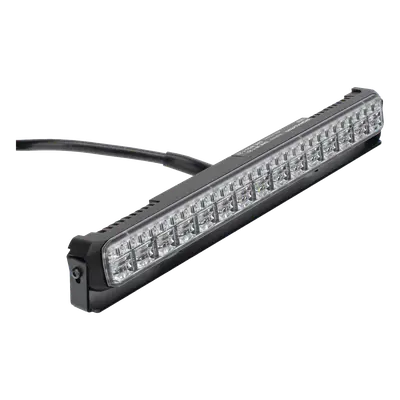Luz Auxiliar LED / 45 LEDs Tricolor / 11.42" / Lente Transparente / SAE / 12-24 VDC / Halo Rojo - Imagen 2