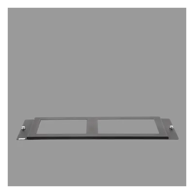 Placa de Vestidura / Chasis CA-1 / DVC-EM / DVC-KD / CMIC-1 / Gabinete CAB-4 / Metal Negro - Imagen 2