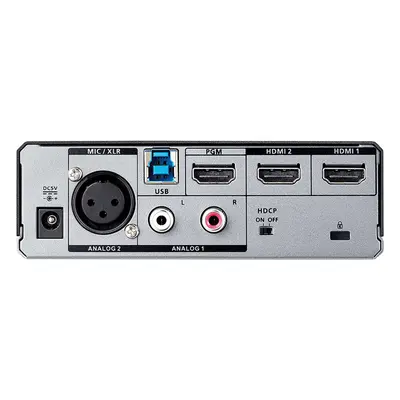 Capturadora de Video UVC / Dual HDMI a USB-C / 4K@60 fps / HDR10 / Mezclador 2 Canales / Plug and Play - Imagen 3