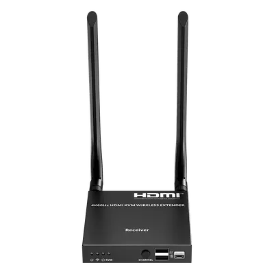 Extensor HDMI Inalámbrico / 4K@60Hz / Receptor Adicional / Banda 5G / Alcance 50 m (164 ft) / Control KVM / Transferencia IR - Imagen 2