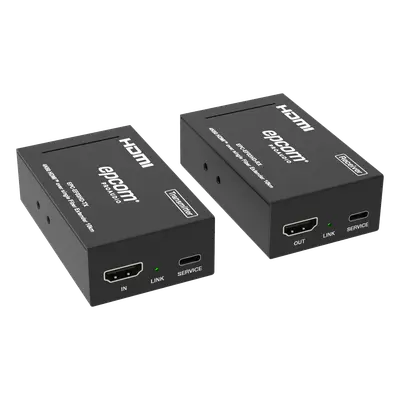 Extensor HDMI sobre Fibra Óptica / 4K2K@60Hz / 4:4:4 / 18 Gbps / Monomodo LC / 10 km (32,808 ft) / HDCP 2.2 / HDR10+ Dolby Vision / Audio 7.1CH - Imagen 2