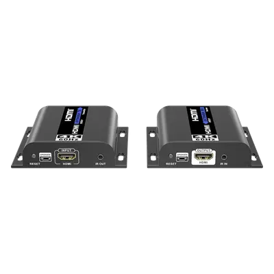 Extensor HDMI sobre IP / 4K@60Hz / Alcance 120 m (393.7 ft) / HDMI 2.0 / HDCP 2.2 / 18 Gbps / Matriz 256x256 - Imagen 2