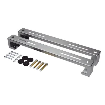 Base para Unidad Externa Minisplit / Capacidad 1 a 3 Toneladas / Ajustable en Altura y Ángulo / Acero Galvanizado y Aluminio / Sistema Antivibraciones - Imagen 2