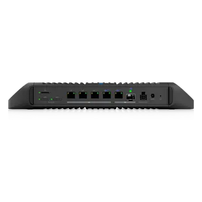 Cloud Gateway Industrial / Wi-Fi 7 Integrado / Puertos 10 GbE y 2.5 GbE / SFP+ / PoE+++ 90W / 350W Total / Sin Ventilador / -30 a 50 °C (-22 a 122 °F) - Imagen 2