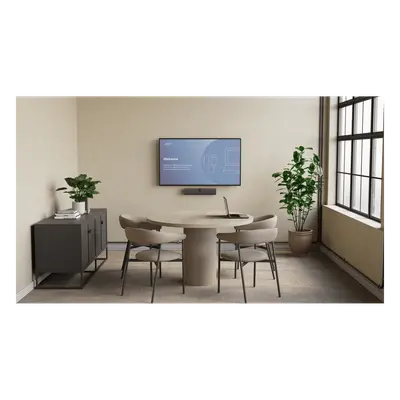 Barra de Video Inteligente / 4K / Campo de Visión 120° Horizontal (132° Diagonal) / 6 Micrófonos / USB-C 3.2 Gen 1 / BYOD Plug and Play / Encuadre Inteligente con IA / Altavoz Dúplex Integrado - Imagen 6