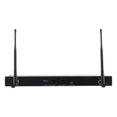 Receptor Inalámbrico Dual Canal / U-Band Digital / 4 Bandas 470-830 MHz / Modulación pi/4-DQPSK / Pantalla TFT-LCD 2.2" / Anti-Interferencia ID Code Pilot / Salidas Balanceadas y Desbalanceadas / Ecualización Ajustable - Imagen 3