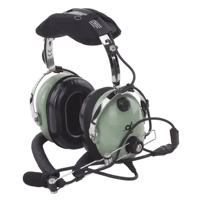 Auriculares de Aviación / Cancelación Activa de Ruido / Reducción 24 dB / Cable Espiral 1.5 m (4.9 ft) / Micrófono M-7A / Certificación FAA TSO - Imagen 2