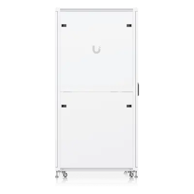 Gabinete Rack de Piso / 42U / 600 x 1000 mm (23.6 x 39.4 in) / Carga 800 kg / Puerta Vidrio Templado / Ventiladores Integrados - Imagen 2