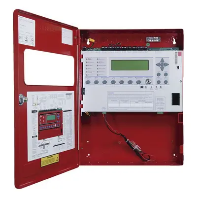 Panel de Detección de Incendio Direccionable / 1 Lazo SLC Expandible a 2 / 254 Puntos por Lazo / LCD 320 Caracteres / RS-485 / 120V / Rojo - Imagen 3