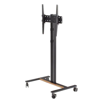 Soporte Móvil para TV / Hasta 55 Pulgadas / Carga 35 kg (77 lbs) / VESA 200x200 a 600x400 / Ruedas con Frenos / Altura Ajustable 4 Posiciones - Imagen 5