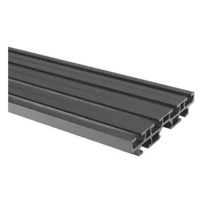 Riel de Aluminio para Videowall / Longitud 1750 mm (5.74 ft) / Ancho 120 mm / Espesor 9 mm / Diseño U / Incluye Tapas y Tornillos - Imagen 6