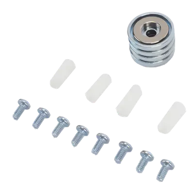 Kit de Montaje Magnético / Fuerza 26 lb (11.8 kg) / Copa 23.8 mm / Sin Taladrar / Compatible Enclosures Metálicos - Imagen 3