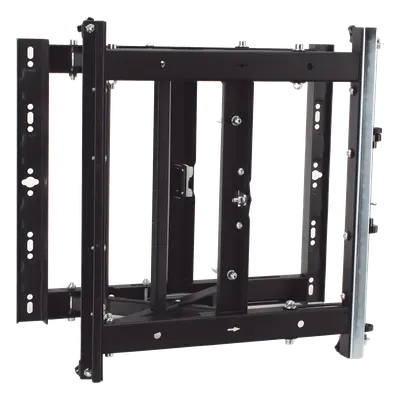 Soporte Modular para Pantallas / Altura Ajustable 200 a 1600 mm (7.9 a 63.0 in) / Ancho 600 mm (23.6 in) / Profundidad Ajustable 134 a 300 mm (5.3 a 11.8 in) / Montaje Horizontal y Vertical / Acero 10.2 mm - Imagen 7