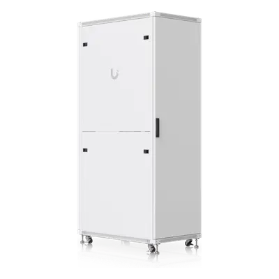 Gabinete Rack de Piso / 42U / 600 x 1000 mm (23.6 x 39.4 in) / Carga 800 kg / Puerta Vidrio Templado / Ventiladores Integrados - Imagen 3