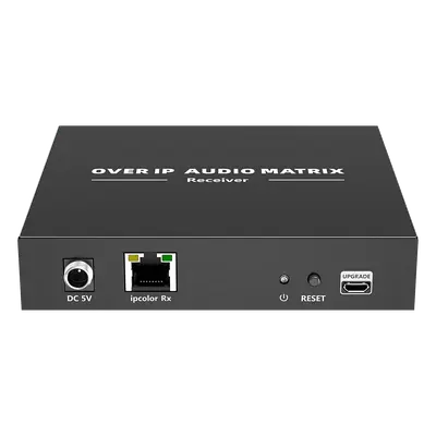 Receptor de Audio sobre IP / PCM 2.0 / Transmisión 120 m (393.7 ft) / Matriz 256x256 / Múltiples Interfaces Analógicas / Protección ESD / Bajo Consumo ≤2 W - Imagen 4