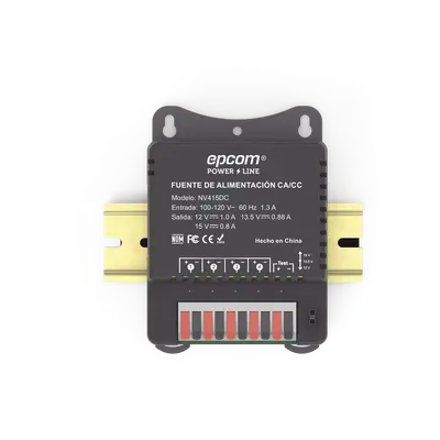 Fuente de Poder / 4 Canales / Salida Ajustable 12/13.5/15 Vcc / 4 A / Protección OVP-OCP-OTP-SCP / Montaje en Pared - Imagen 4