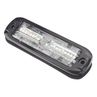 Luz LED de Advertencia Exterior / 18 LEDs Tricolor / Perfil Ultra Delgado / 12-24 VDC / Óptica 360° - Imagen 7