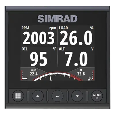Display Digital Marino / Pantalla Color 4.1" / Enlace Óptico / NMEA 2000 / AIS Avanzado / DSC / Piloto Automático - Imagen 7