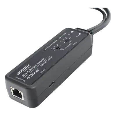 Extensor de Audio / 2 Canales XLR Balanceada/No Balanceada / Salida Digital Dante® / Latencia 1/2/5 ms / Ancho de Banda 100 Mbps / PoE y USB-C - Imagen 6