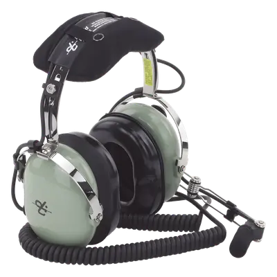 Auriculares de Aviación / Cancelación Activa de Ruido / Reducción 24 dB / Cable Espiral 1.5 m (4.9 ft) / Micrófono M-7A / Certificación FAA TSO - Imagen 4