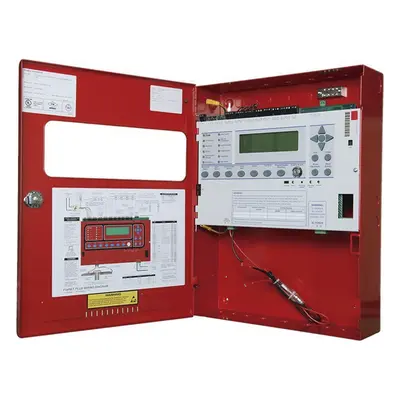 Panel de Detección de Incendio Direccionable / 1 Lazo SLC Expandible a 2 / 254 Puntos por Lazo / LCD 320 Caracteres / RS-485 / 120V / Rojo - Imagen 4