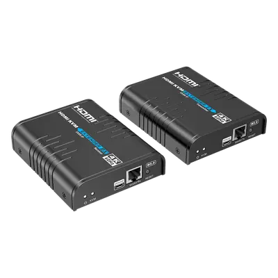 Extensor KVM HDMI / 4K 60 Hz / 120 m (393.7 ft) con CAT6 / 18 Gbps / HDCP 2.2 / Latencia 120-170 ms / IPColor Stream / Matriz 256x256 - Imagen 5