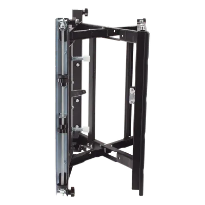 Soporte Modular para Pantallas / Altura Ajustable 200 a 1600 mm (7.9 a 63.0 in) / Ancho 600 mm (23.6 in) / Profundidad Ajustable 134 a 300 mm (5.3 a 11.8 in) / Montaje Horizontal y Vertical / Acero 10.2 mm - Imagen 9