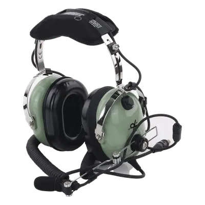Auriculares de Aviación / Cancelación Activa de Ruido / Reducción 24 dB / Cable Espiral 1.5 m (4.9 ft) / Micrófono M-7A / Certificación FAA TSO - Imagen 5
