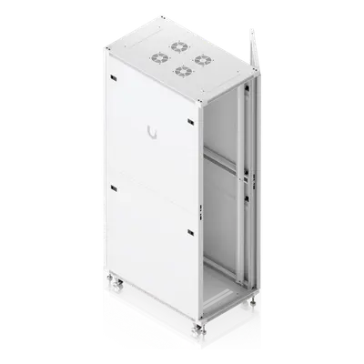 Gabinete Rack de Piso / 42U / 600 x 1000 mm (23.6 x 39.4 in) / Carga 800 kg / Puerta Vidrio Templado / Ventiladores Integrados - Imagen 6