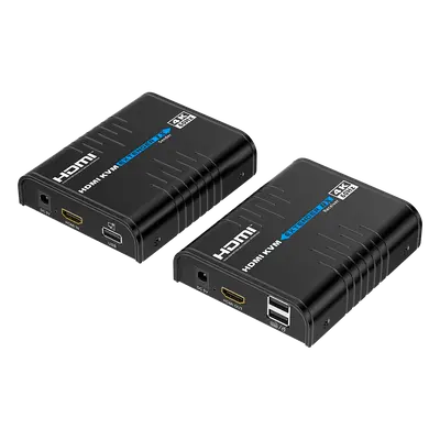 Extensor KVM HDMI / 4K 60 Hz / 120 m (393.7 ft) con CAT6 / 18 Gbps / HDCP 2.2 / Latencia 120-170 ms / IPColor Stream / Matriz 256x256 - Imagen 6