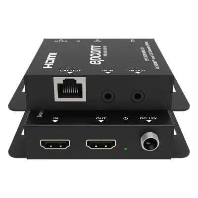 Extensor HDMI / 4K30 sin Compresión / 100 m (328.1 ft) / Cat6/6a / PoC Bidireccional / Audio 5.1CH / HDCP 1.4 - Imagen 4